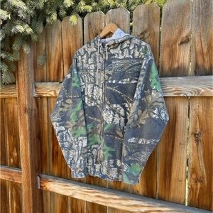 vintage camo zip up jacket